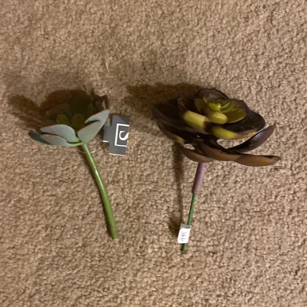 Faux Flower Succulents